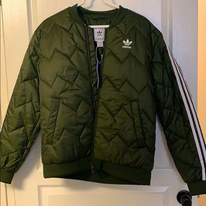 Men’s medium Adidas quilted jacket